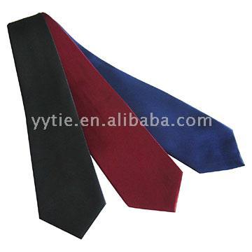 Solid Color Neckties
